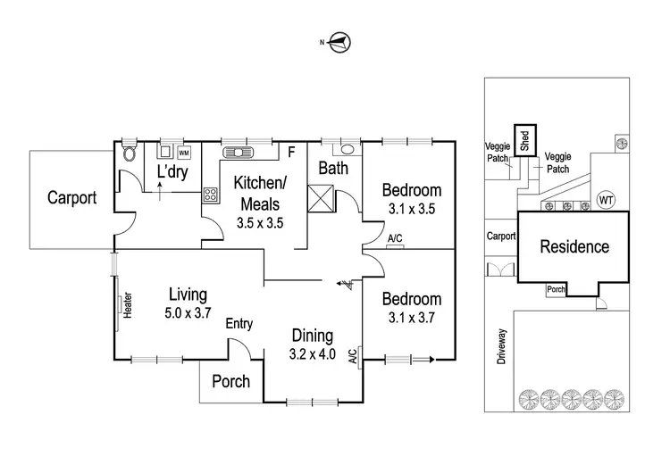 Floorplan of Homely house listing, 22 Dalveen Road, Ivanhoe VIC 3079