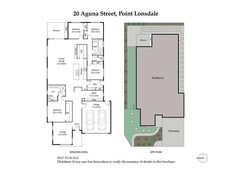 Floorplan of Homely house listing, 20 Aguna Street, Point Lonsdale VIC 3225