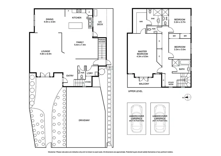 Floorplan of Homely townhouse listing, 4/326-328 Kooyong Road, Caulfield South VIC 3162
