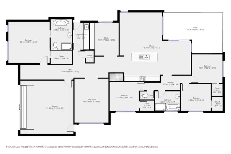 Floorplan of Homely house listing, 4 Papworth Drive, Sale VIC 3850