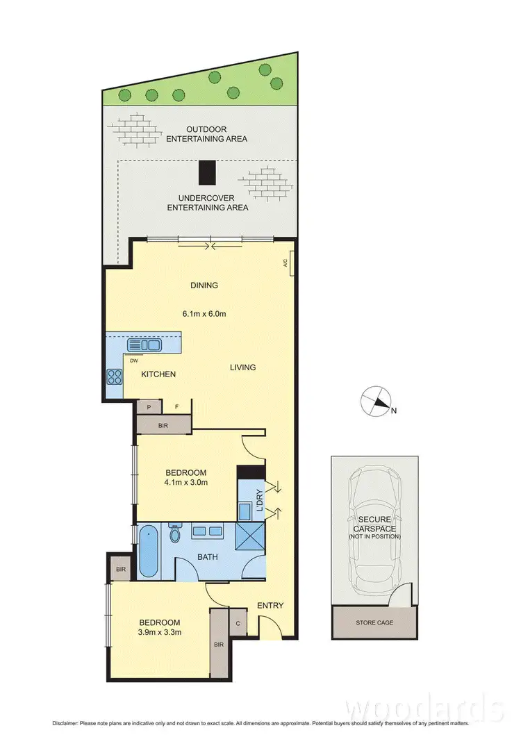 Floorplan of Homely apartment listing, 5/25 King Street, Bayswater VIC 3153