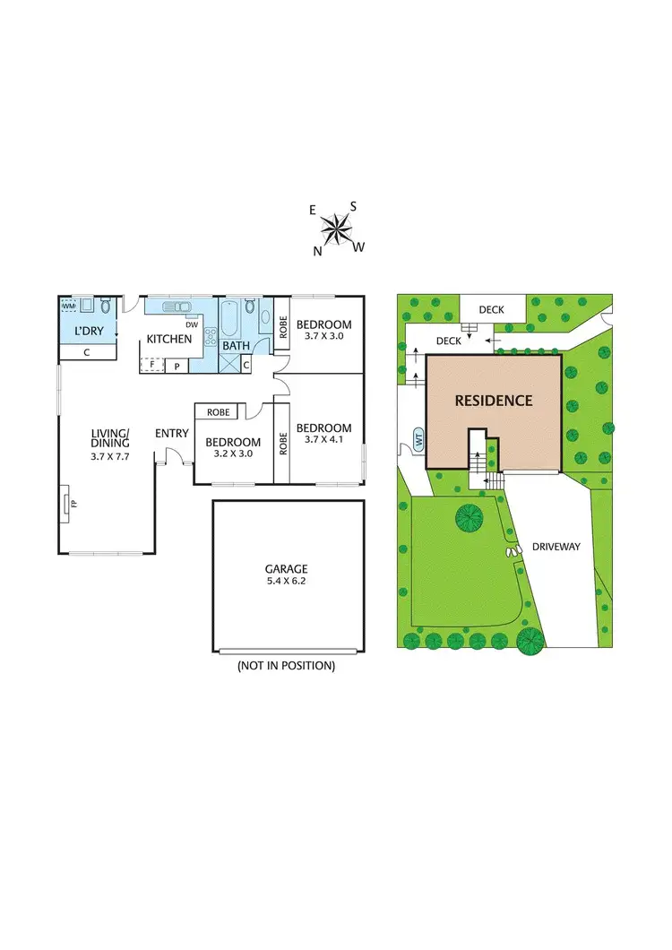 Floorplan of Homely house listing, 154 Rattray Road, Montmorency VIC 3094