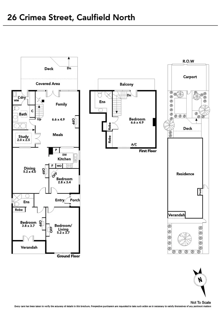 Floorplan of Homely house listing, 26 Crimea Street, Caulfield North VIC 3161