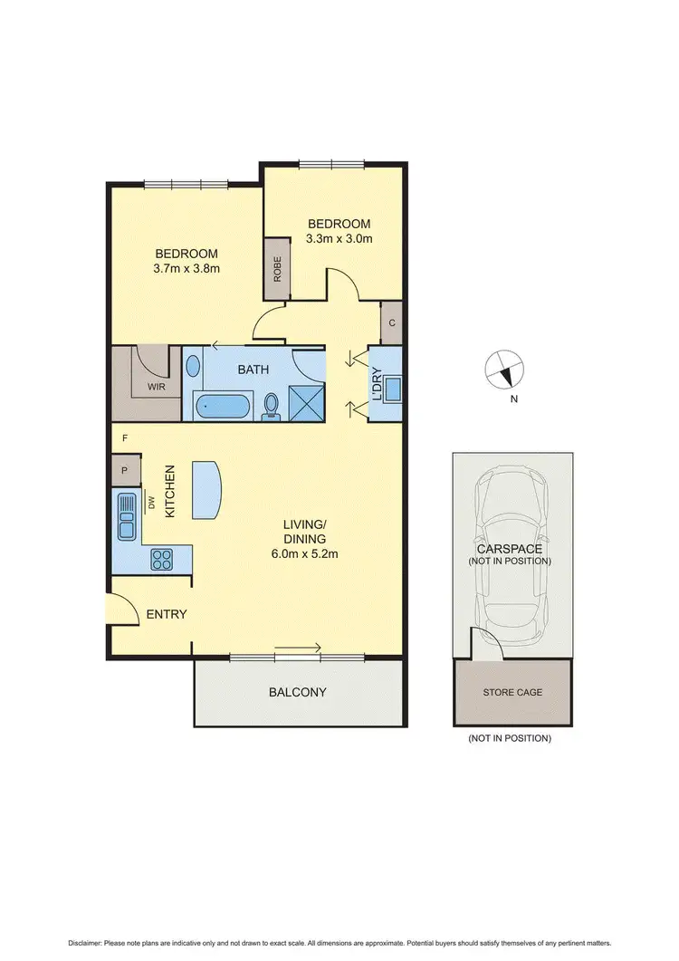 Floorplan of Homely apartment listing, 38/78 Manningham Road, Bulleen VIC 3105