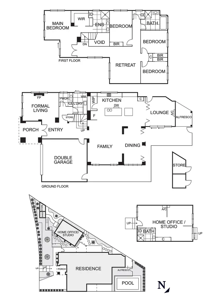 Floorplan of Homely house listing, 17 Marley Boulevard, Doreen VIC 3754