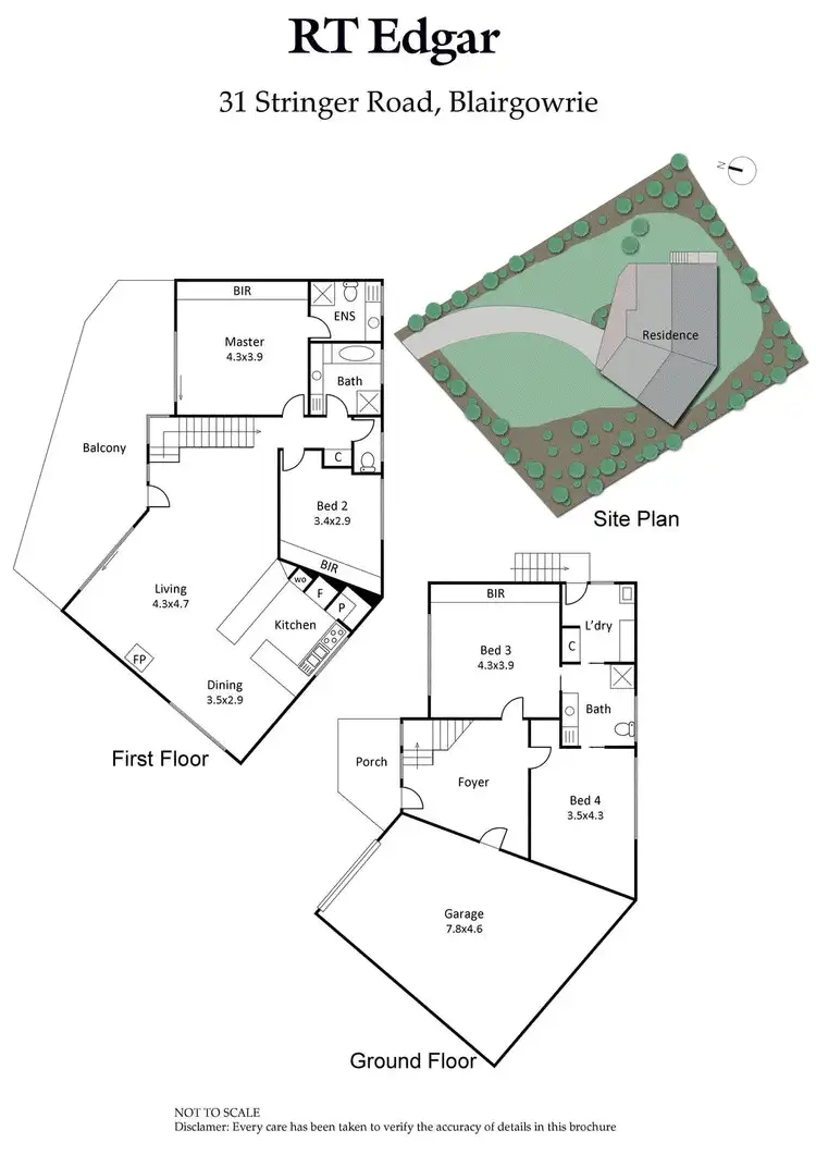 Floorplan of Homely house listing, 31 Stringer Road, Blairgowrie VIC 3942