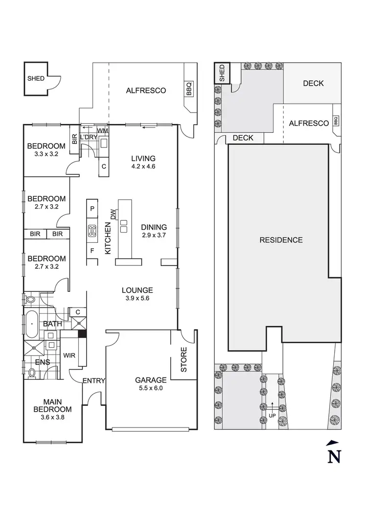 Floorplan of Homely house listing, 28 Coolibah Street, Doreen VIC 3754