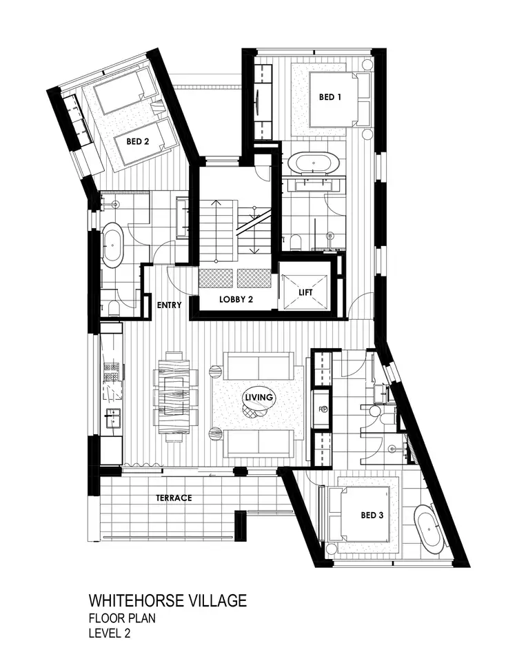 Floorplan of Homely apartment listing, 5.2 Whitehorse Village Road, Mount Buller VIC 3723