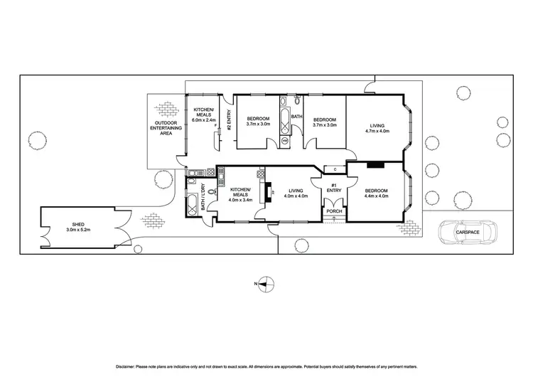 Floorplan of Homely house listing, 1&2/31 Norwood Road, Caulfield North VIC 3161