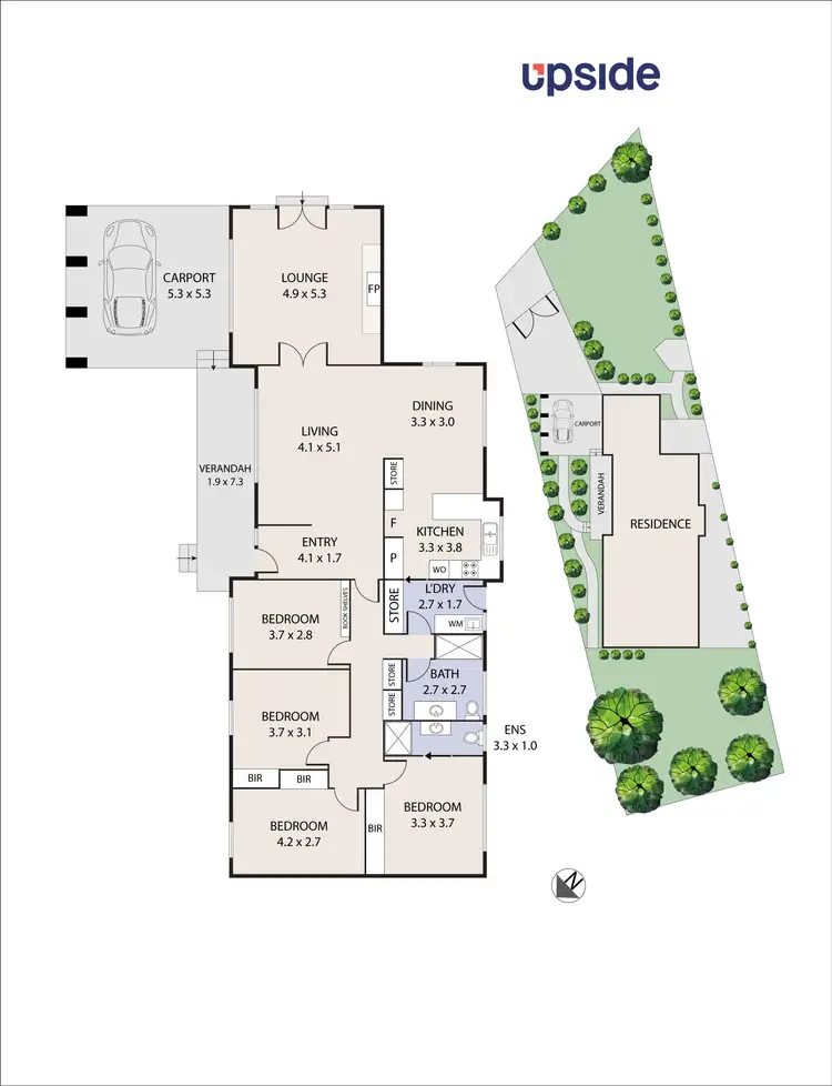 Floorplan of Homely house listing, 42 Overport Road, Frankston South VIC 3199