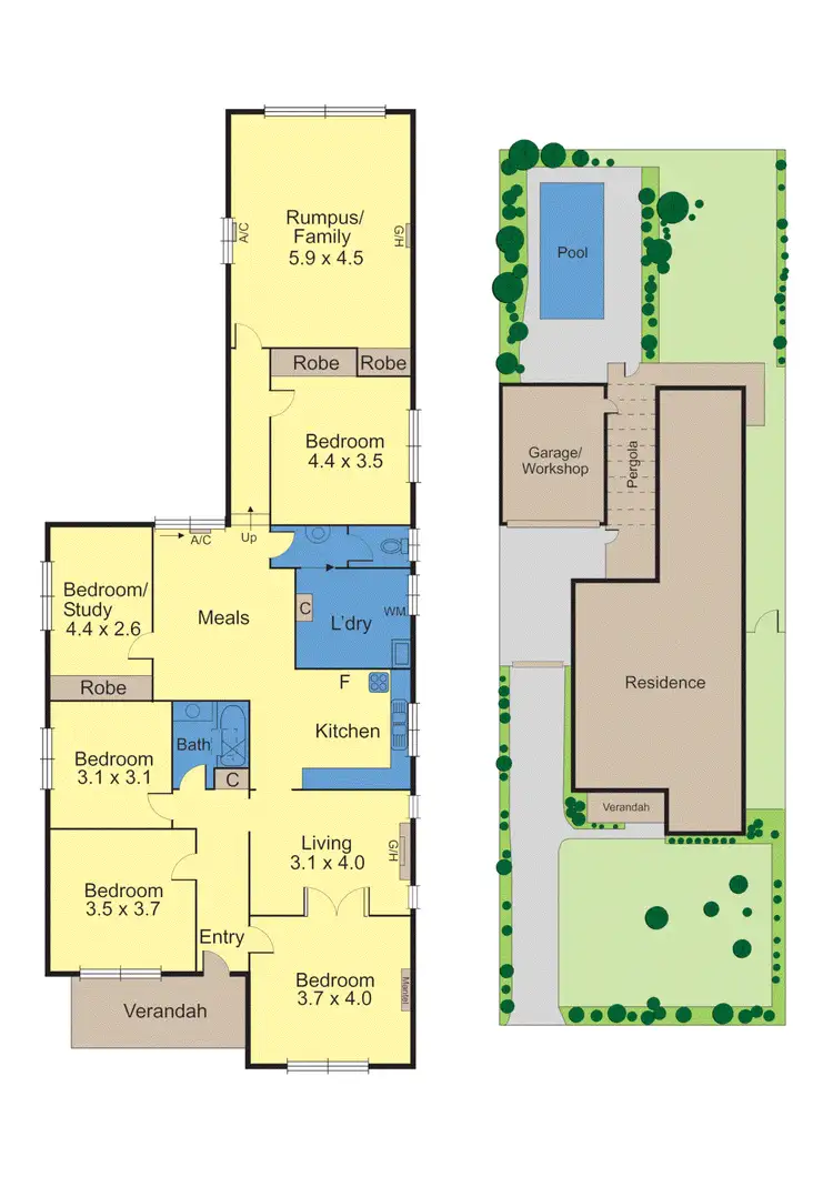 Floorplan of Homely house listing, 32 Ludbrook Avenue, Caulfield South VIC 3162