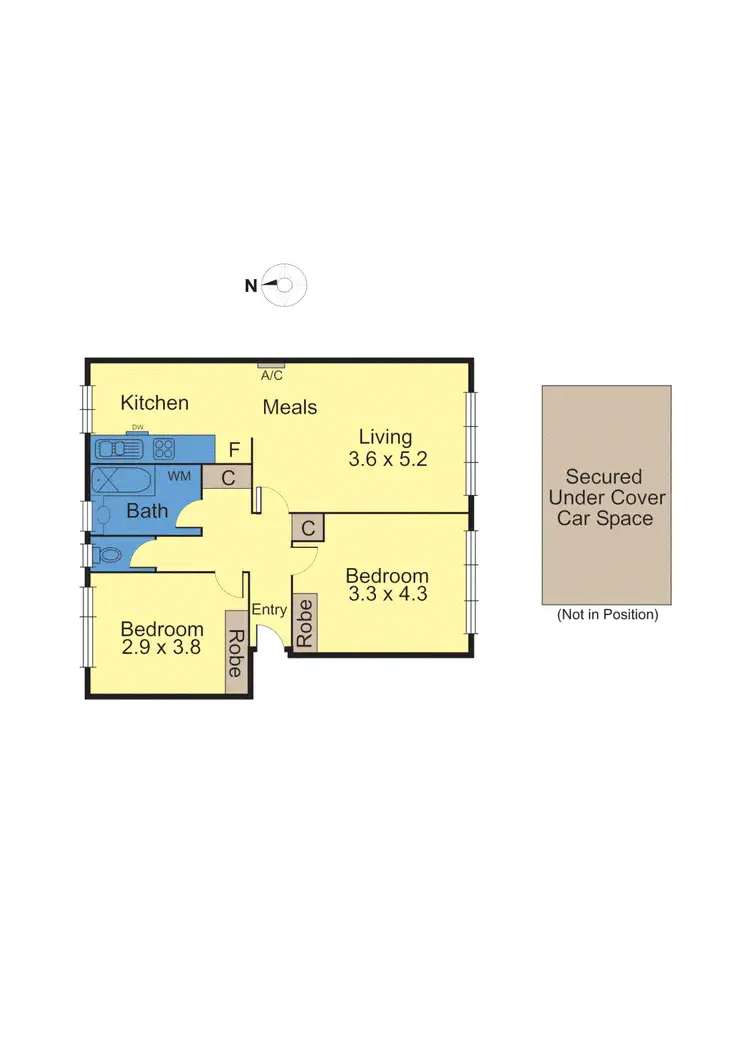 Floorplan of Homely apartment listing, 6/27 Elphin Grove, Hawthorn VIC 3122