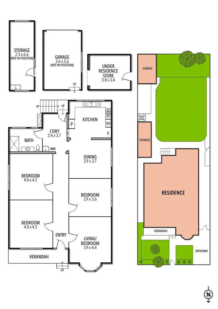 Floorplan of Homely house listing, 25 Athol Street, Moonee Ponds VIC 3039