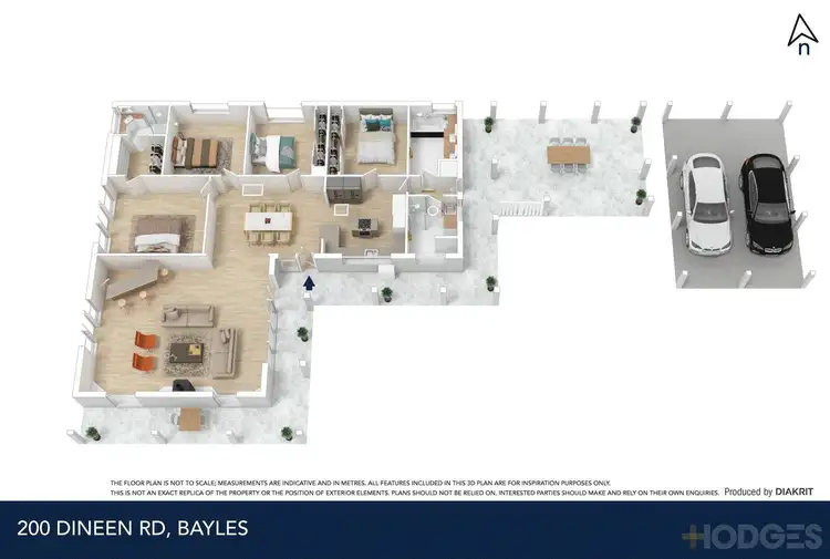 Floorplan of Homely house listing, 200 Dineen Road, Bayles VIC 3981