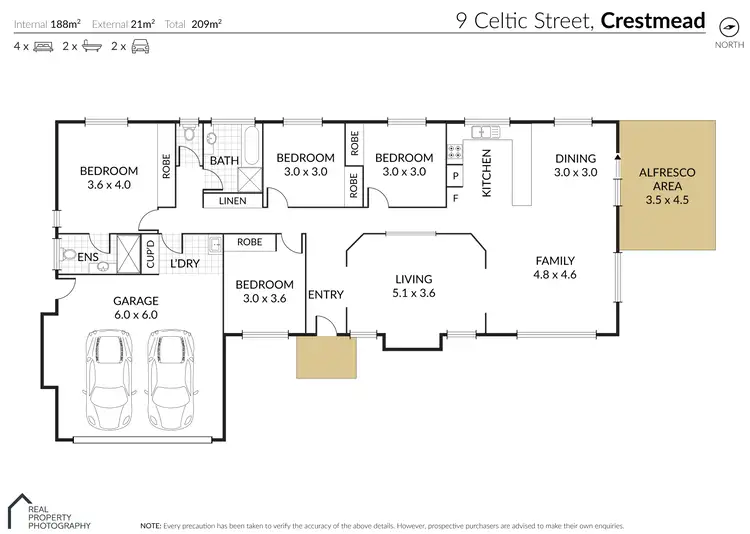 Floorplan of Homely house listing, 9 Celtic Street, Crestmead QLD 4132