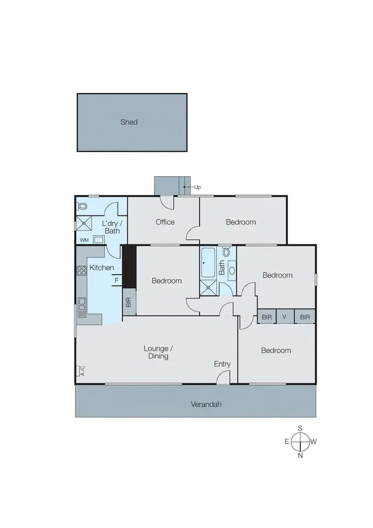 Floorplan of Homely house listing, 22 Wandoo Avenue, Clarinda VIC 3169