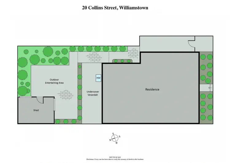 Floorplan of Homely house listing, 20 Collins Street, Williamstown VIC 3016