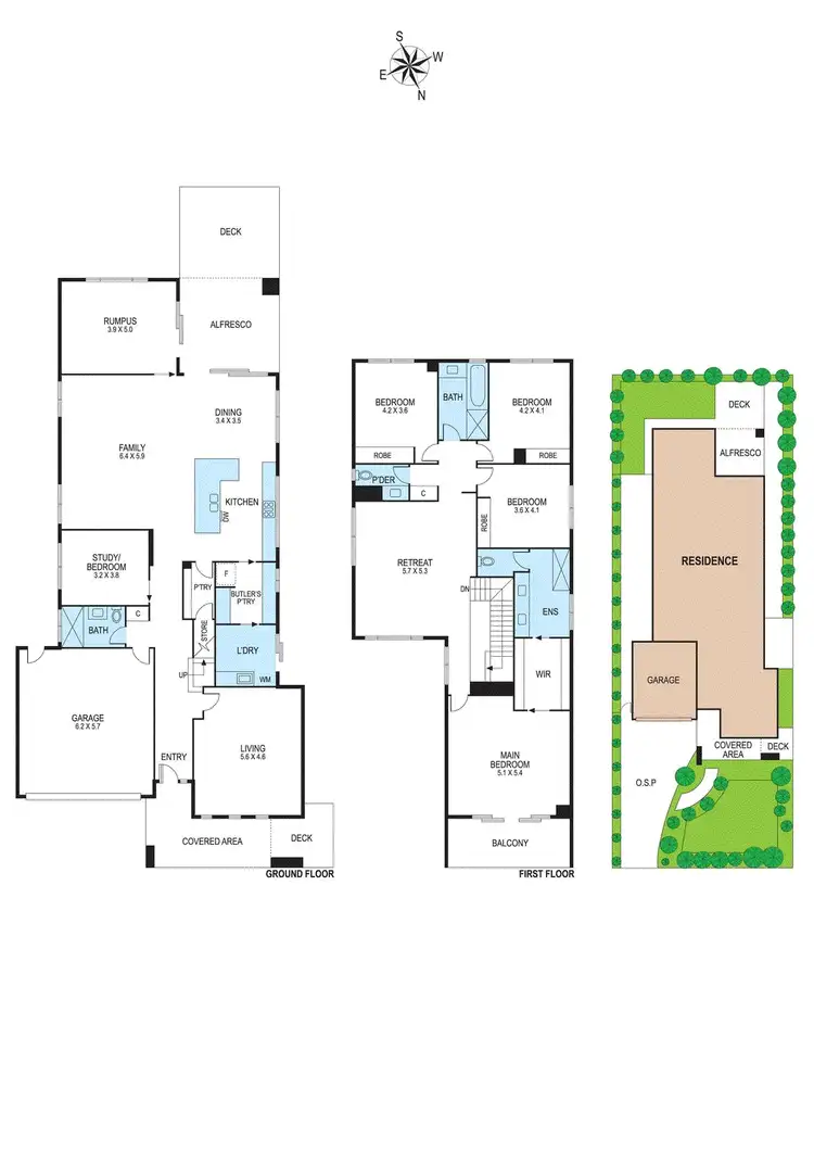 Floorplan of Homely house listing, 40 Latham Street, Bentleigh East VIC 3165