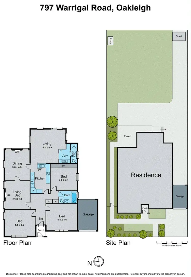 Floorplan of Homely house listing, 797 Warrigal Road, Oakleigh VIC 3166