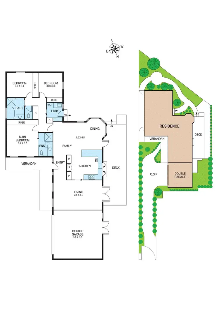 Floorplan of Homely house listing, 4A Anstee Grove, Bentleigh VIC 3204
