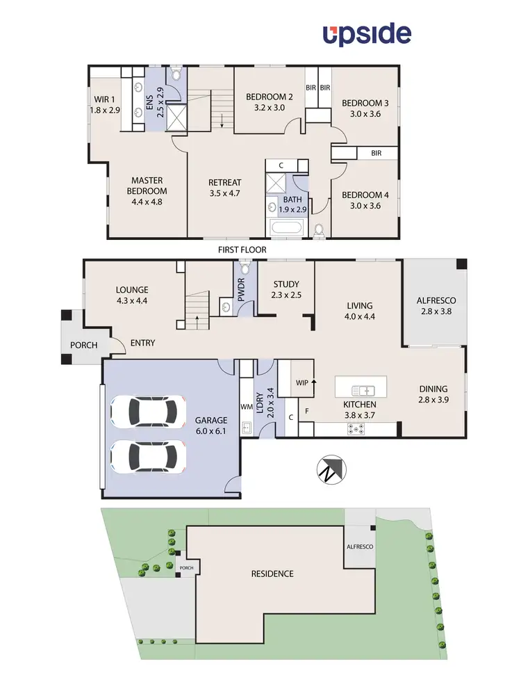 Floorplan of Homely house listing, 64 Light Horse Circuit, Sunbury VIC 3429