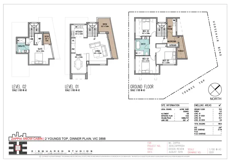 Floorplan of Homely land listing, 2 Youngs Top, Dinner Plain VIC 3898