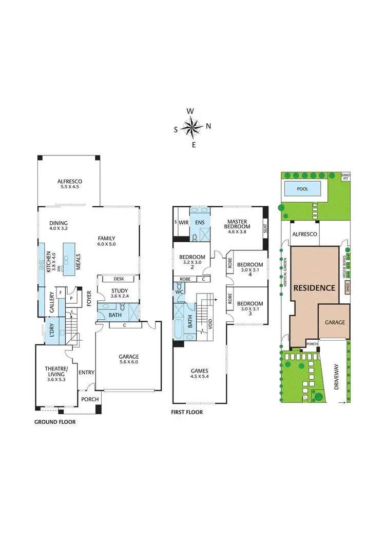 Floorplan of Homely house listing, 28 Orchard Grove, Blackburn South VIC 3130