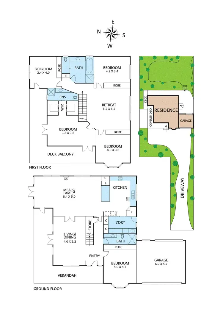 Floorplan of Homely house listing, 220 Pitt Street, Eltham VIC 3095