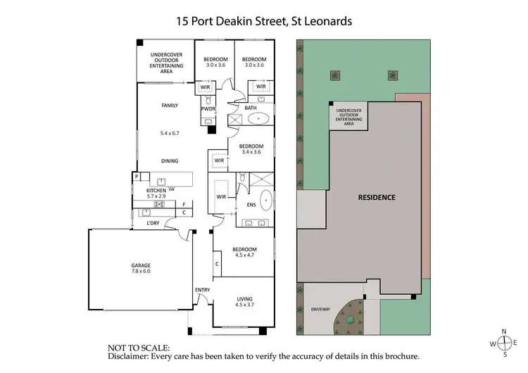 Floorplan of Homely house listing, 15 Port Deakin Street, St Leonards VIC 3223