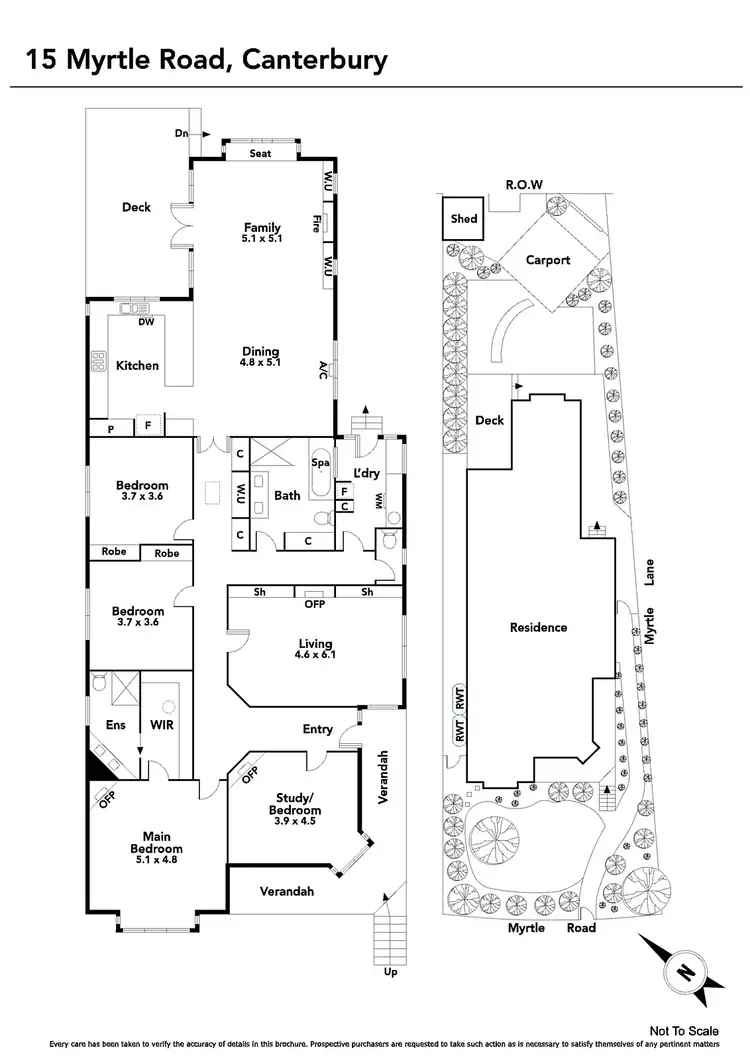 Floorplan of Homely house listing, 15 Myrtle Road, Canterbury VIC 3126