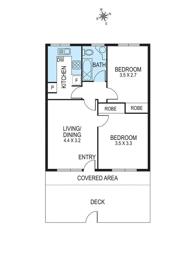 Floorplan of Homely apartment listing, 4/9 Park Avenue, Glen Huntly VIC 3163
