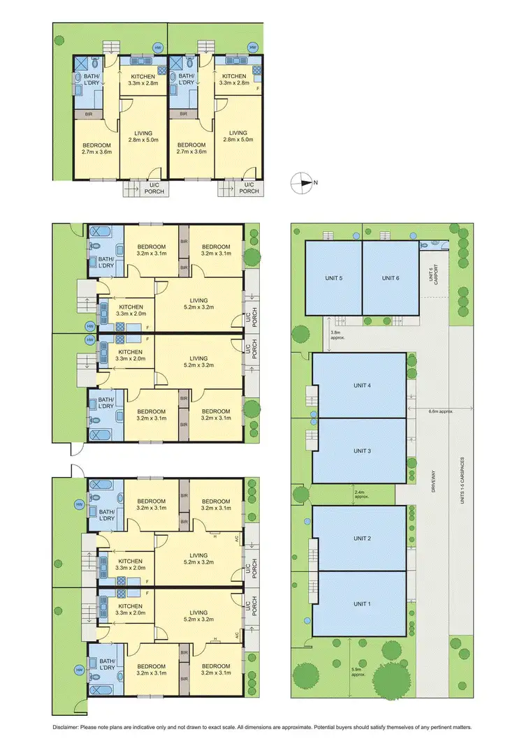 Floorplan of Homely block of units listing, 1-6/4 Kinkora Road, Blackburn VIC 3130