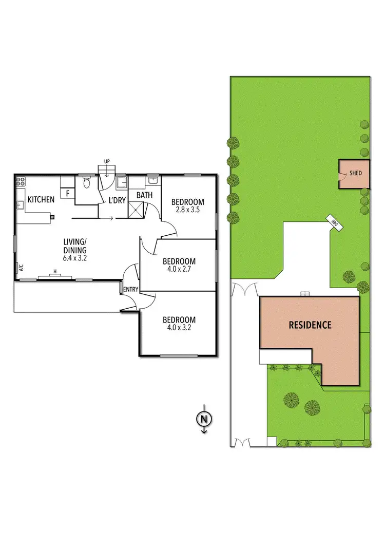 Floorplan of Homely house listing, 17 Emu Parade, Jacana VIC 3047