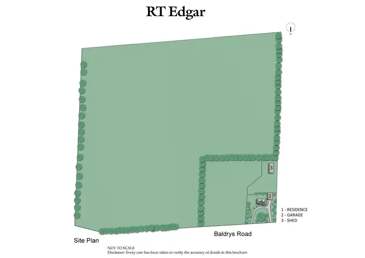 Floorplan of Homely rural property listing, 85 Baldrys Road, Flinders VIC 3929