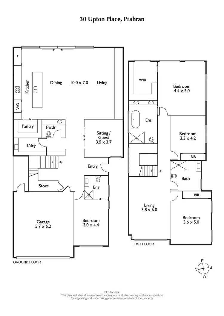 Floorplan of Homely house listing, 30 Upton Road, Windsor VIC 3181