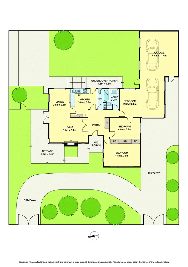 Floorplan of Homely house listing, 18 Violet Grove, Kew East VIC 3102