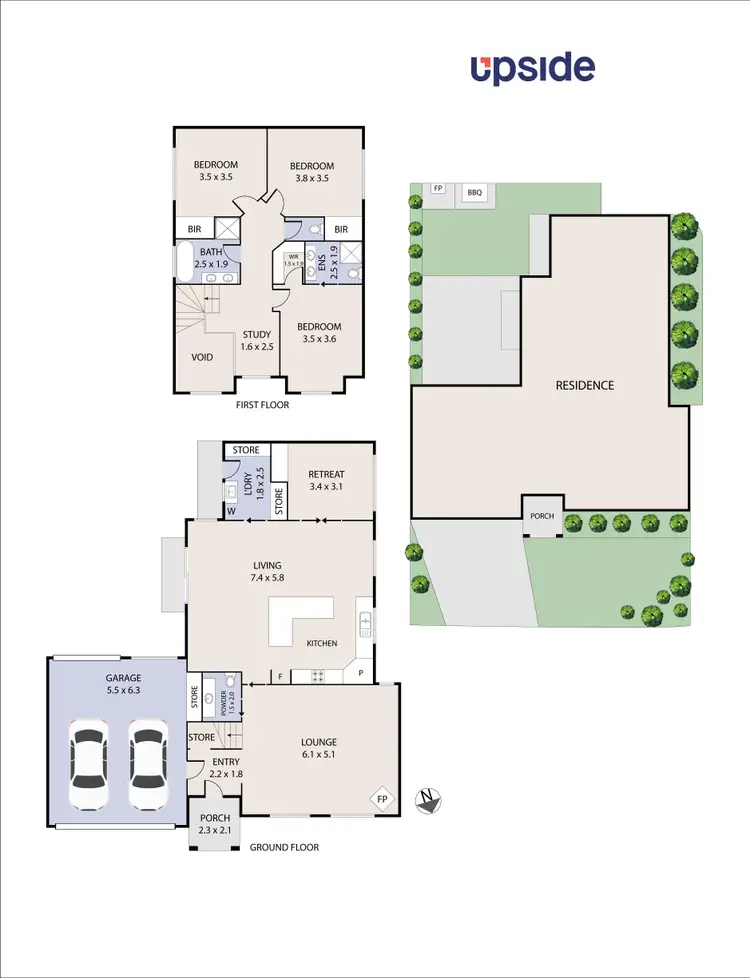Floorplan of Homely house listing, 24 Gweno Avenue, Frankston VIC 3199