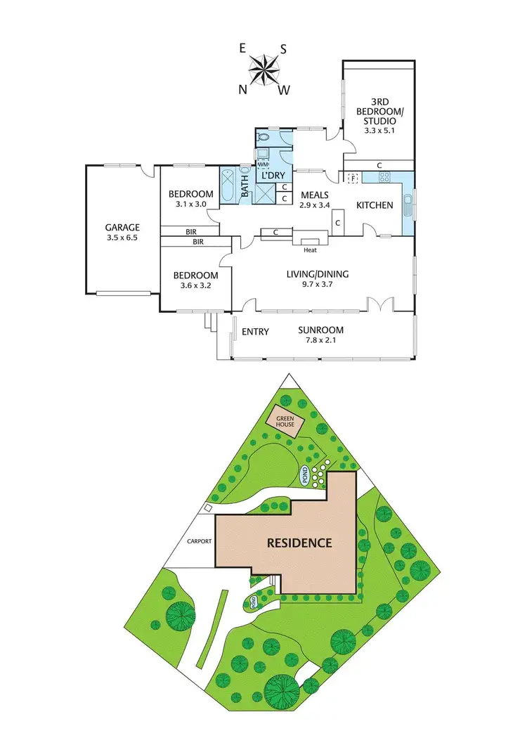 Floorplan of Homely house listing, 14 Hillview Road, Balwyn North VIC 3104