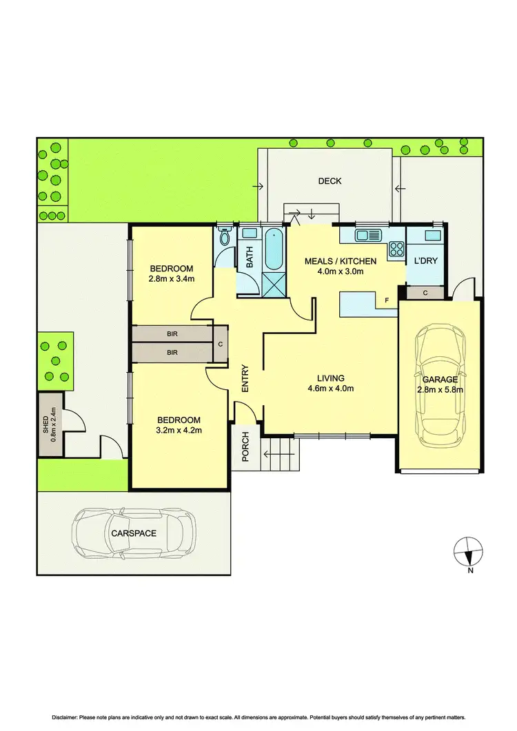 Floorplan of Homely unit listing, 3/22 Woodlands Avenue, Kew East VIC 3102