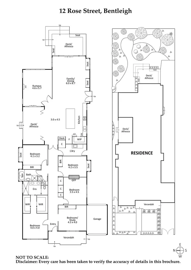 Floorplan of Homely house listing, 12 Rose Street, Bentleigh VIC 3204