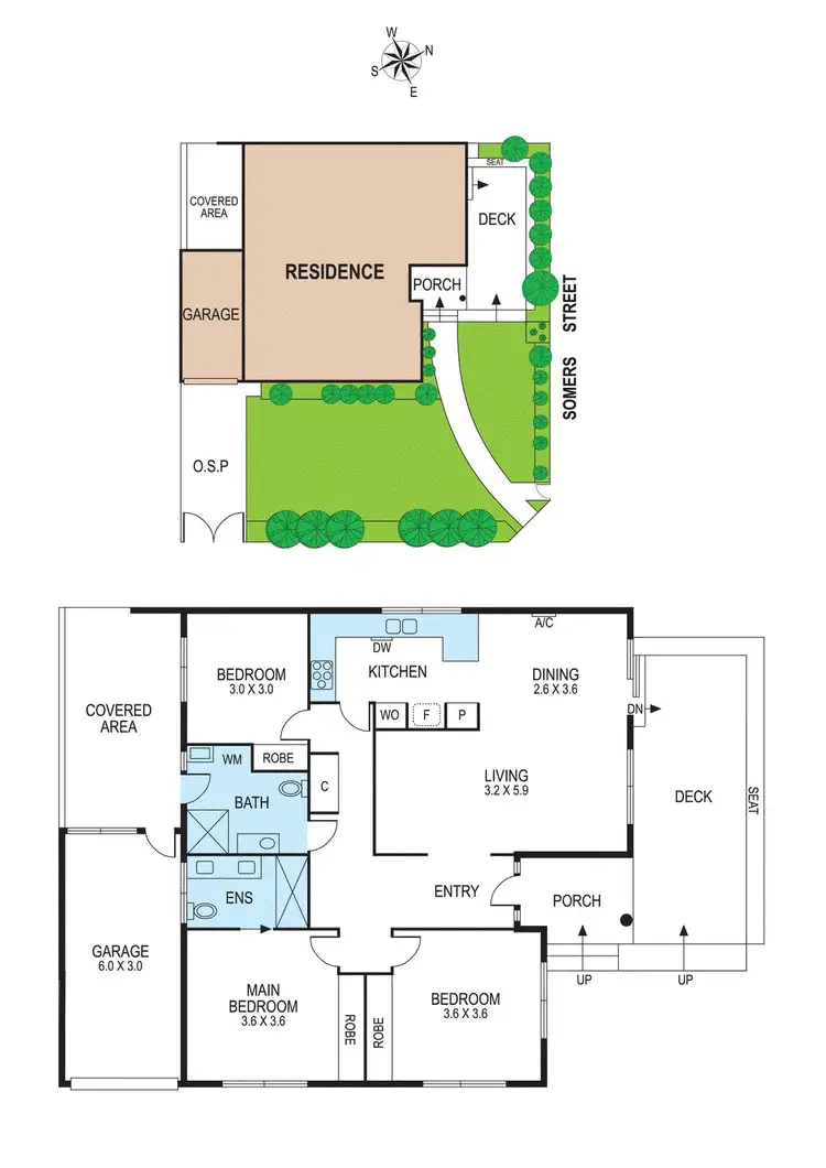 Floorplan of Homely house listing, 13 Whitmuir Road, Bentleigh VIC 3204