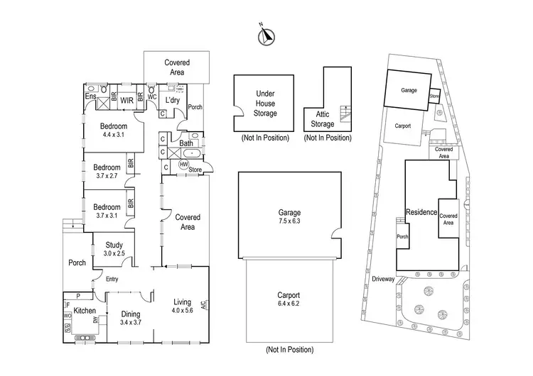 Floorplan of Homely house listing, 27 Von Nida Crescent, Rosanna VIC 3084