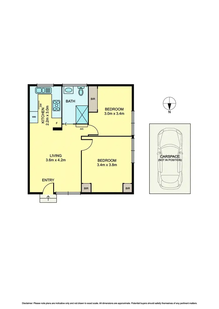 Floorplan of Homely apartment listing, 1/3 Kooyongkoot Road, Hawthorn VIC 3122