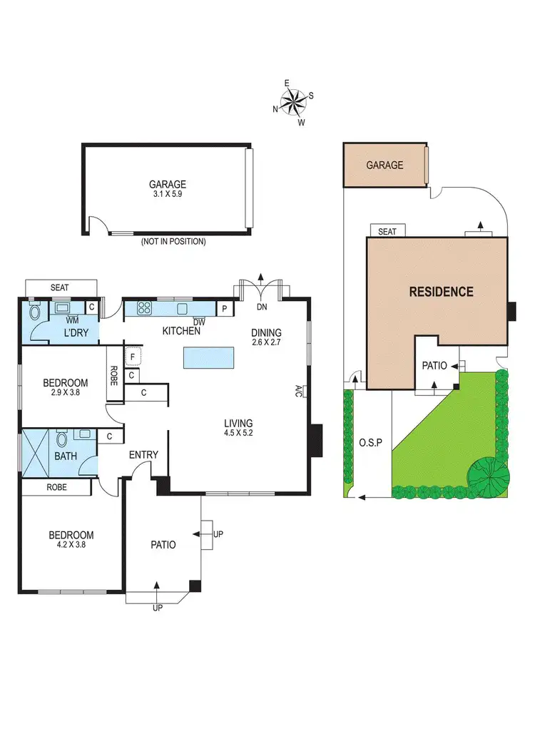 Floorplan of Homely house listing, 1/4 Richard Street, Bentleigh East VIC 3165