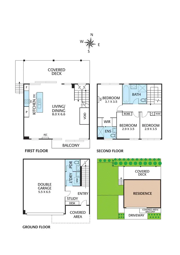 Floorplan of Homely townhouse listing, 37/37 William Street, Ringwood VIC 3134