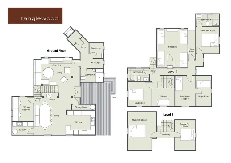 Floorplan of Homely house listing, 6 Sundew Lane, Dinner Plain VIC 3898