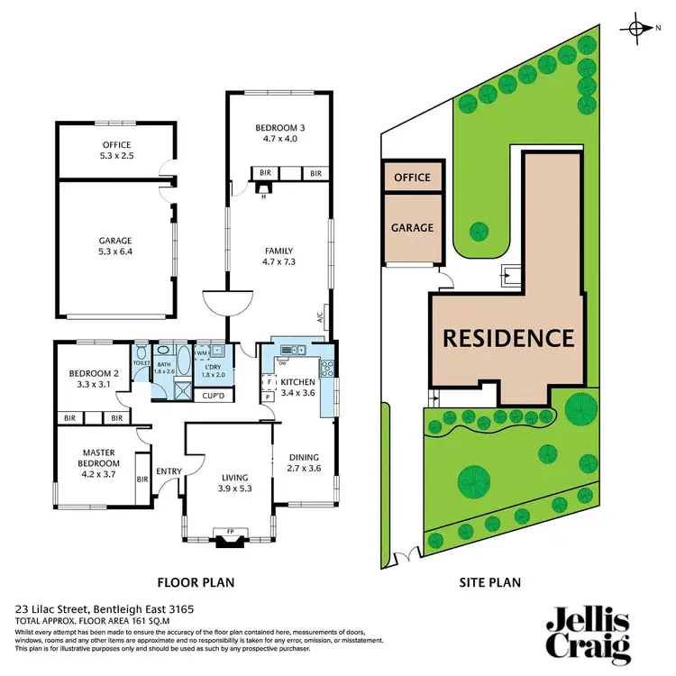 Floorplan of Homely house listing, 23 Lilac Street, Bentleigh East VIC 3165