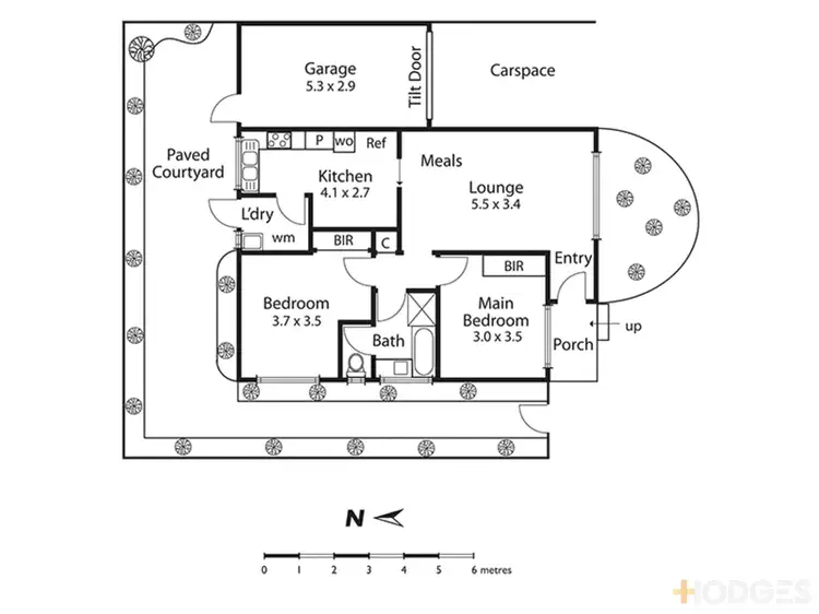 Floorplan of Homely unit listing, 7/143 Weatherall Road, Cheltenham VIC 3192