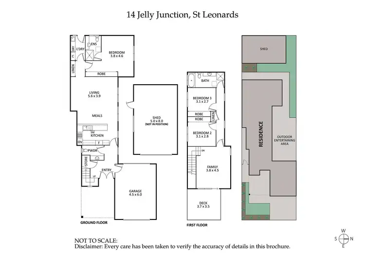 Floorplan of Homely house listing, 14 Jelly Junction, St Leonards VIC 3223