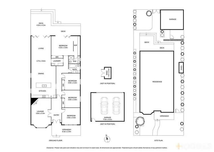 Floorplan of Homely house listing, 26 Grandview Grove, Drumcondra VIC 3215